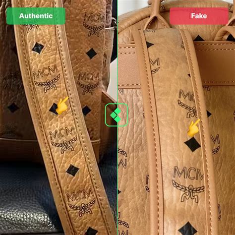 how do you know if a mcm bag is fake|how to check for genuine mcm bags.